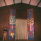 Temple Beth Elohim<br/>Wellesley, MA<br/>Acrylic on tempered panel board<br/>Height 8”-6”
